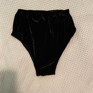 Rolita Couture Black Velvet Bottoms